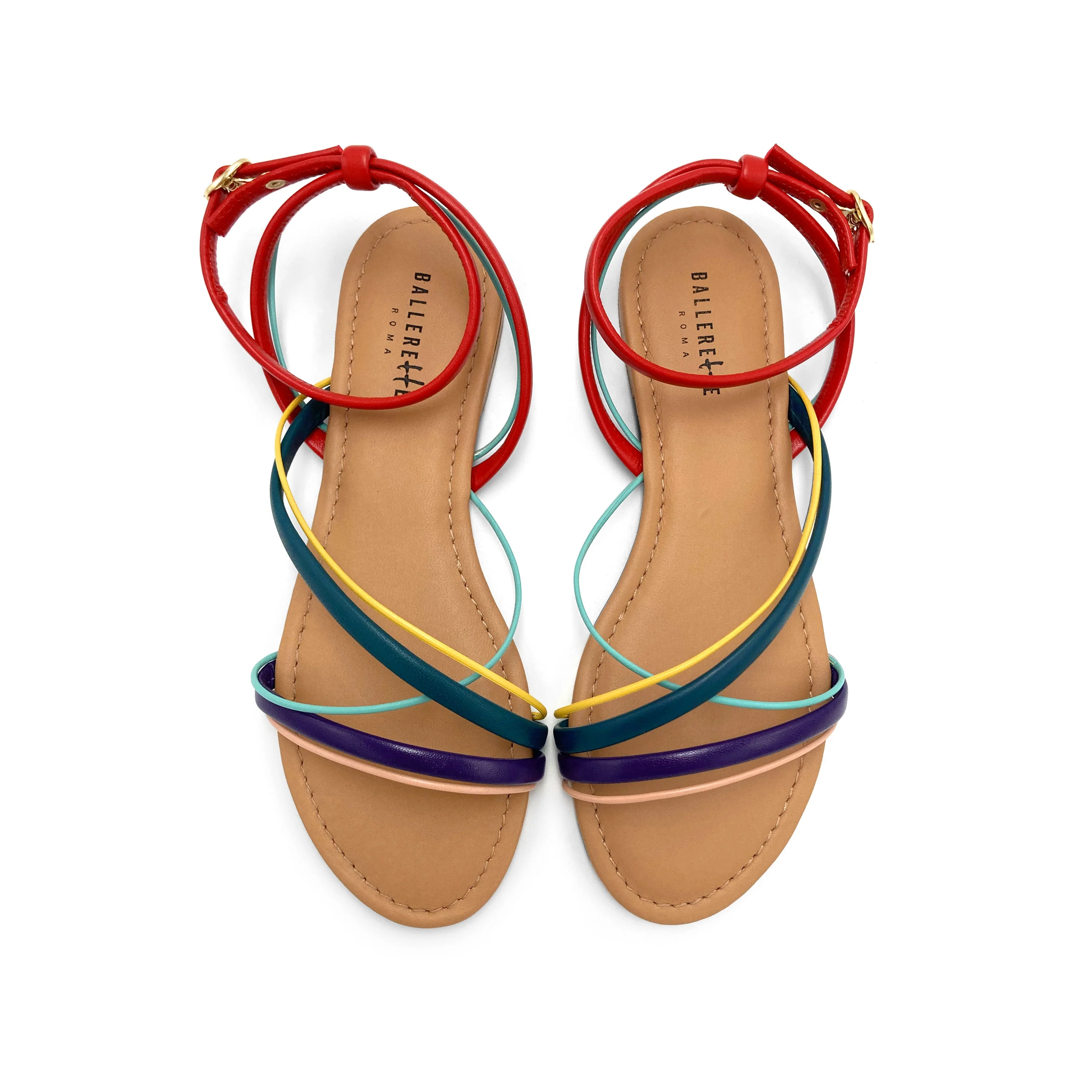 Designer women flat shoes by BallereTTe. Handcrafted in Italy.